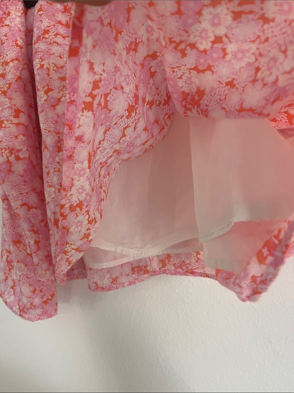 ABOUND Pink Floral Mini Skirt - Picture 2 of 4